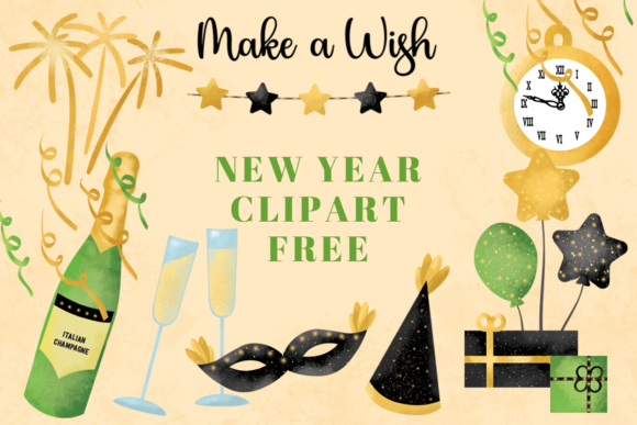 Download New Year Clipart Free - New Collection
